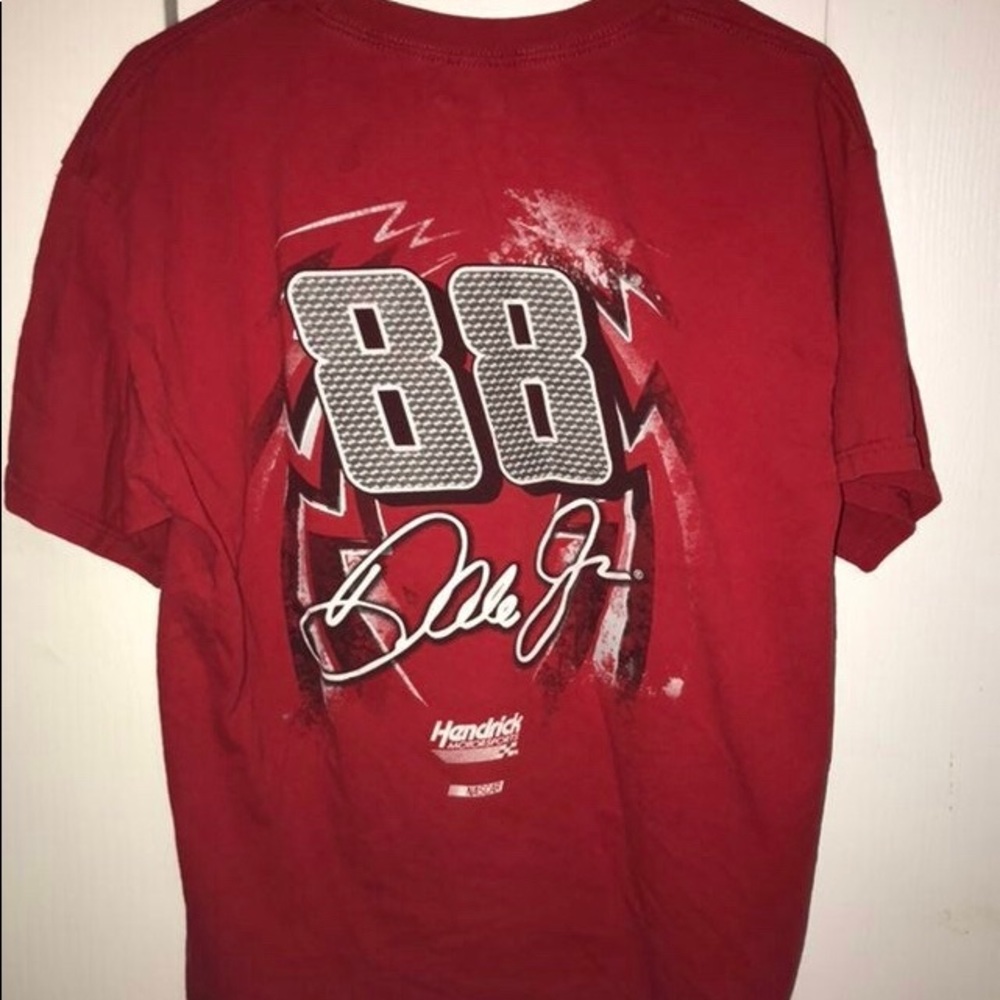 Vintage Dale Earnhardt Jr Graphic T-Shirt; Adult XL Double Sided Hendrick #88